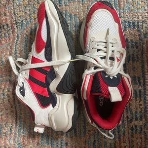 Adidas Magmur Runners in white & red